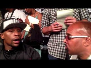 floyd mayweather vs robert guerrero mayweather asked about Guerrero Being A Dirty Fighter