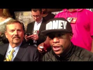 Floyd Mayweather vs Robert Guerrero what mayweather has to say
