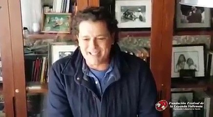 Carlos vives habla del homenaje que le va hacer el festival vallena