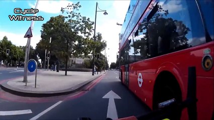 Cyclist Takes Revenge on Aggressive Bus driver (Beeps + Close Pass)