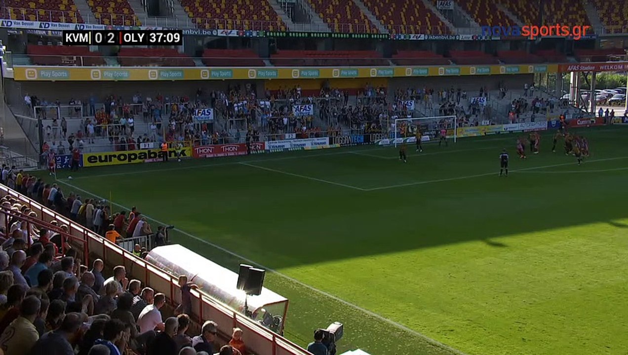 0-3 Το ΑΠΙΣΤΕΥΤΟ γκολ από το κόρνερ του Κώστα Φορτούνη - Μαλίν 0-3 Ολυμπιακός - 08072017