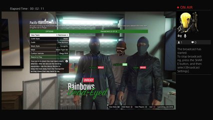 Grand theft auto 5 Live PS4 Broadcast