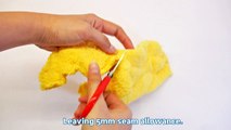 DIY Pikachu Sock Plushie with Free Pattern! Cute Pokemon Tutorial Mew Plush and Clip n C