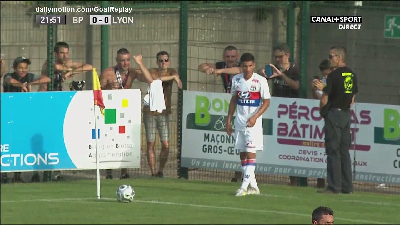 Mapou Yanga-Mbiwa Goal HD - Bourg Peronnas 0 - 1 Lyon - 08.07.2017 (Full Replay)