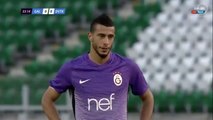1-0 Younès Belhanda penalty Goal HD - Galatasaray vs Diósgyőr 08.07.2017