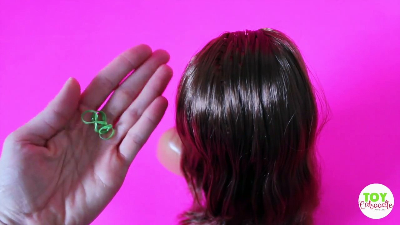 Bulle par par faire cheveux coiffure Comment queue de cheval étape à Il jouet tutoriel Barbie |