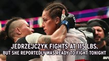 Report: Joanna Jedrzejczyk Offered To Replace Amanda Nunes