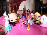 SWIPER VISITS ARENDELLE BOWSER GIDGET SKYE ANNA MASHA ROCHELLE MOANA AGNES GRU ELSA BOSS BABY MINION   Toys Kids Video D