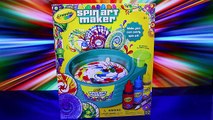 Cra-Z-Art Spinning Art Painting Set CHALLENGE Toy Review Kid Friendly Art Competition Disn