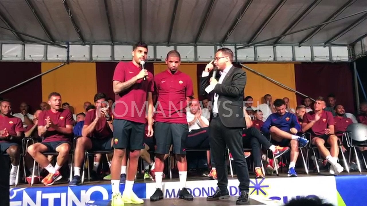 Presentazione squadra a Pinzolo: Emerson Palmieri