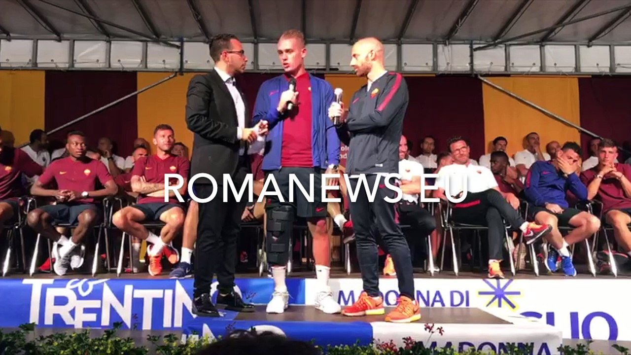 Presentazione squadra a Pinzolo: Karsdorp