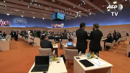 Macron anuncia en G20 cumbre sobre clima en diciembre