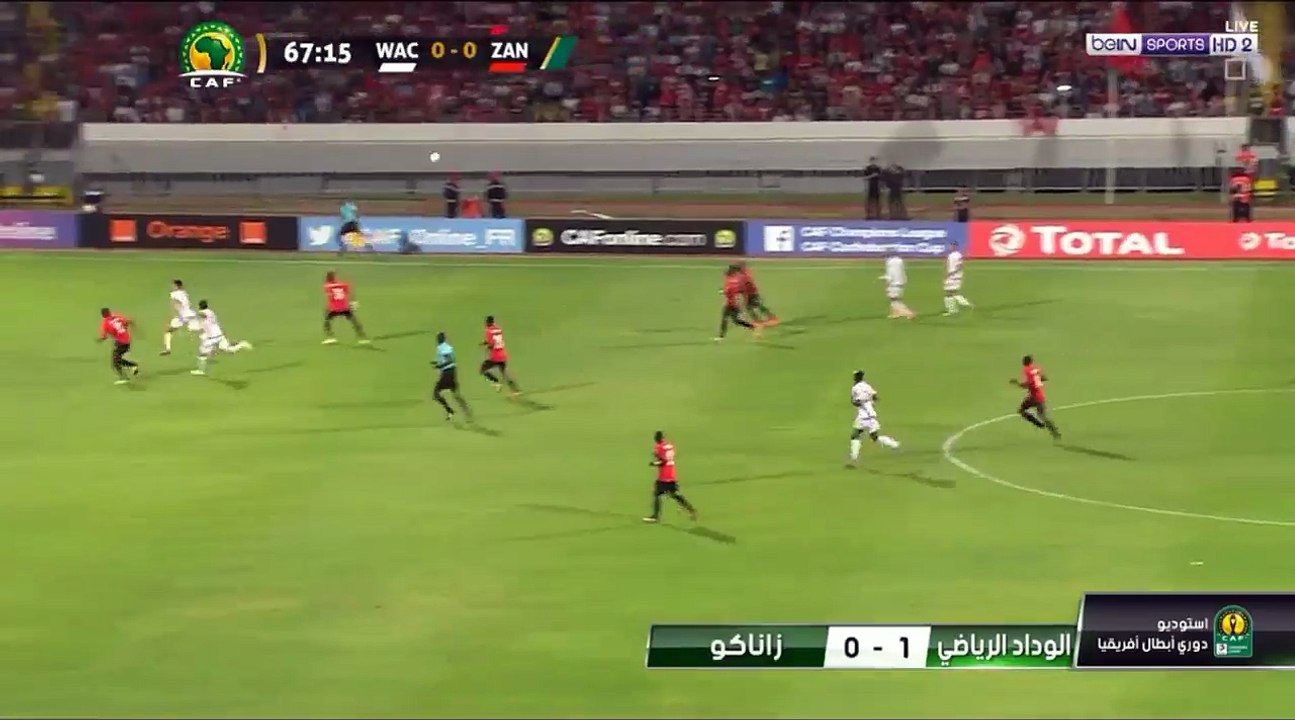 Wydad Athletic Club 1-0 Zanaco / CAF Champions League (08/07/2017)
