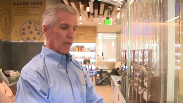 Million Dollar Coffee Maker `Java Bot` Serves Customers at Denver International Airport