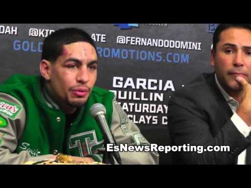 danny garcia: im the king of the ring - EsNews Boxing