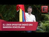 Leopoldo López saluda desde su hogar a simpatizantes