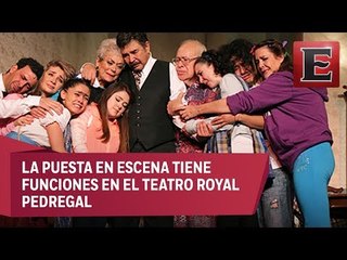 Contento Ortíz de Pinedo con su familia de diez