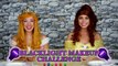 Blacklight Makeup Challenge Belle, Aurora, Elsa, Jasmine. DisneyToysFan , animated cartoons  2017 & 2018