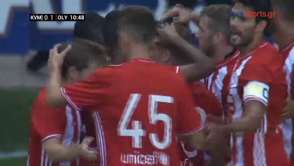 0-1 Omar Elabdellaoui Goal - KV Mechelen 0-1 Olympiakos - 08.07.2017