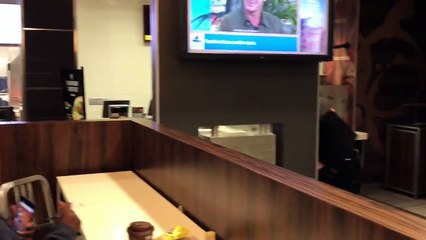 Security guard fights for his life at Mcdonald's