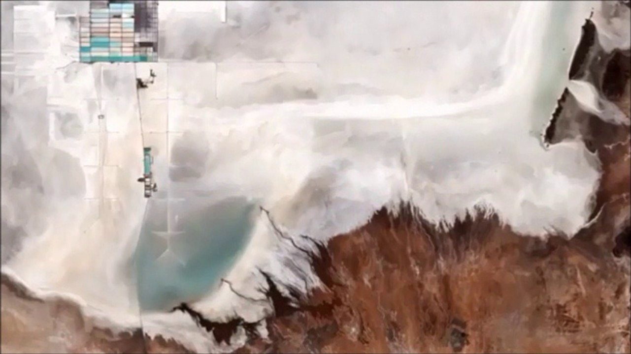 Terre depuis l'espace Salar de Uyuni
