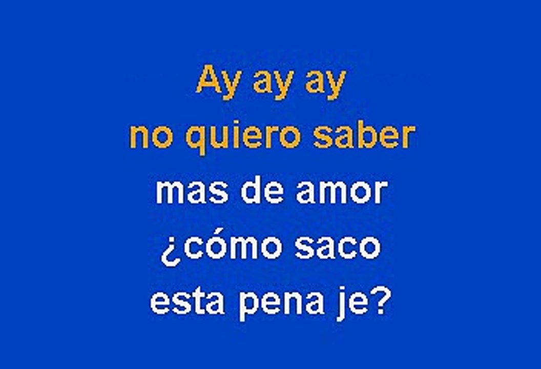 Los Temerarios - En La Madrugada Se Fue (Karaoke)