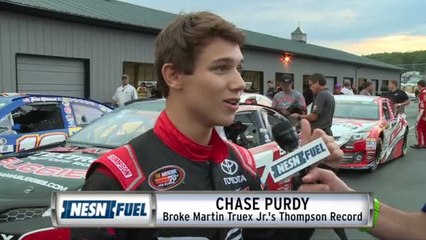 Chase Purdy Breaks Martin Truex Jr.'s Track Record At Thompson