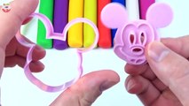 Les couleurs crème tasses léléphant la famille doigt amusement amusement Apprendre moules porc jouer Doh peppa nurser