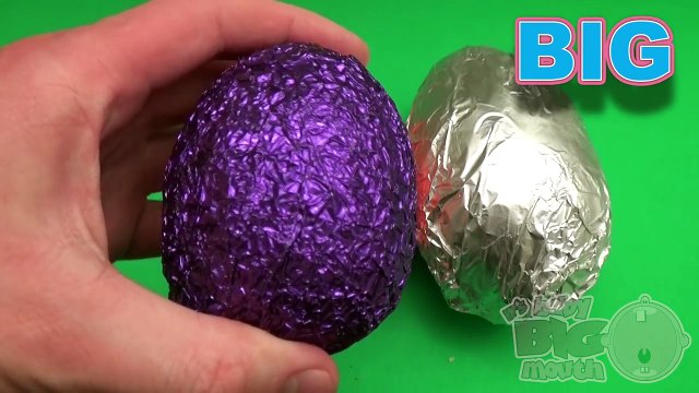 Chocolat coloré des œufs énorme Apprendre mystère ouverture tailles avec Surprise surprise 4