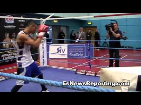 boxing star anthony ogogo working out EsNews Boxing