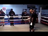 zab judah working out for danny garcia fight - jayson cross EsNews Boxing