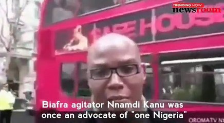 Video Of Nnamdi Kanu Calling For Peace In UK