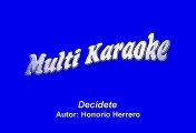 Luis Miguel - Decidete (Karaoke)