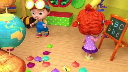 ABC Song with Balloons | + More Nursery Rhymes & Kids Songs - ABCkidTV