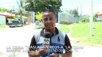 TRASLADAN REOS PELIGROSOS A LA CÁRCEL DE LA TOLVA