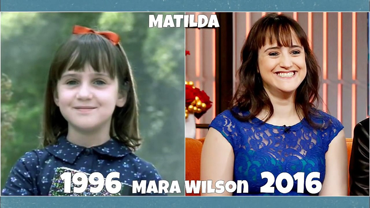 Matilda Then and Now, Before and After 2016