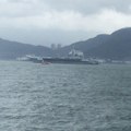 China's First Aircraft Carrier Spotted in Hong Kong