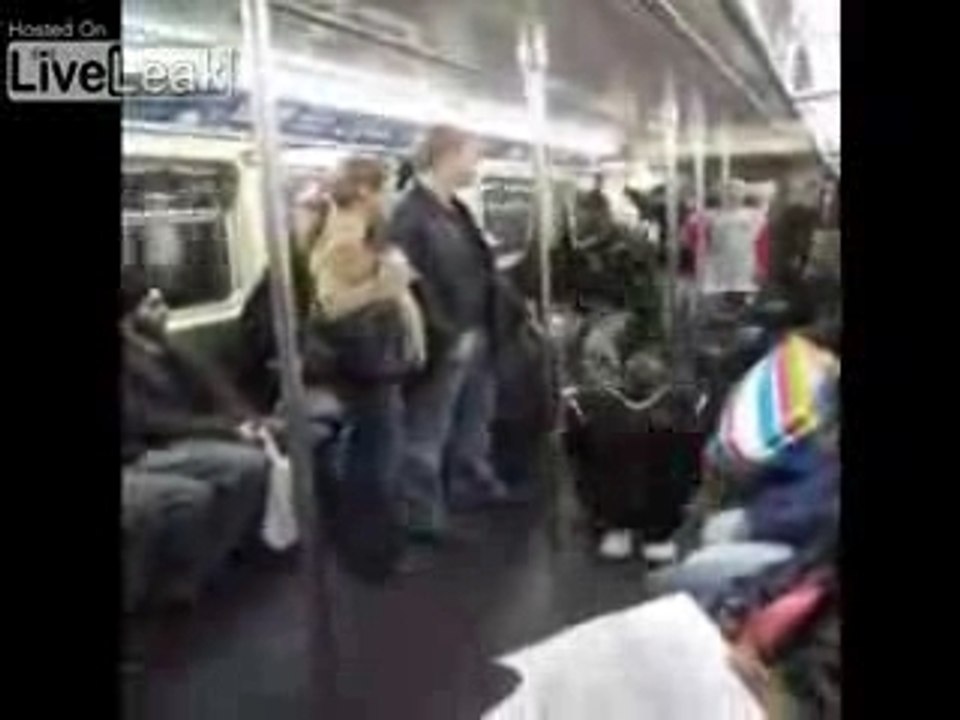 breakdance dans le metro