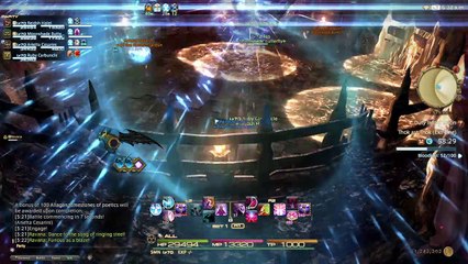 FINAL FANTASY XIV - Ravana (Extreme) unsynced with two DPS and a healer