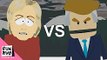 Donald Trump vs Hillary Clinton - ERB animated (Epic rap battles of history south park)