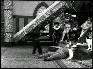 Charlie Chaplin - 1916 Behind the Screen (rus)