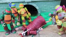 Ninja Turtles Mutations Michelangelo Steals Rocksteady Arms and Fights Raphael Metal Head
