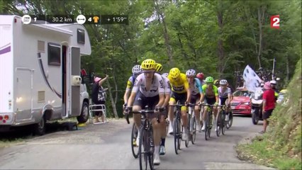 TdF 2017 - Etape 9, fin d'étape en intégralité