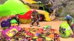 COUNT to 8! TMNT Numbered Puzzle + Surprise Eggs Candy HobbyBabyTV