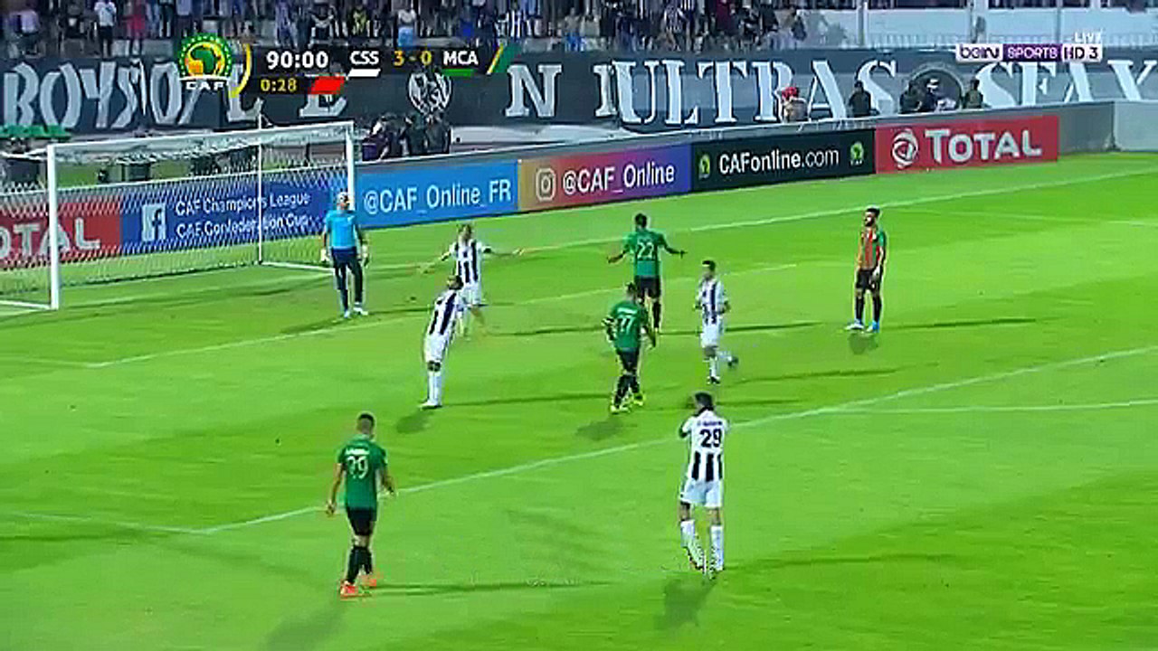 أهداف مباراة الصفاقسي التونسي و مولودية الجزائر...