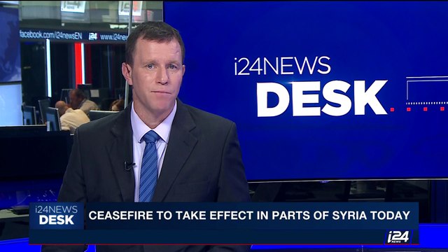 i24NEWS DESK | Ceasefire to take effect in parts of Syria today | Sunday, July 9th 2017