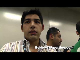 canelo beats trout - salvador sanchez ii talks to EsNews Boxing