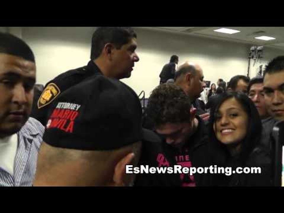 canelo alvarez talks to elie seckbach after win over trout - EsNews Boxing