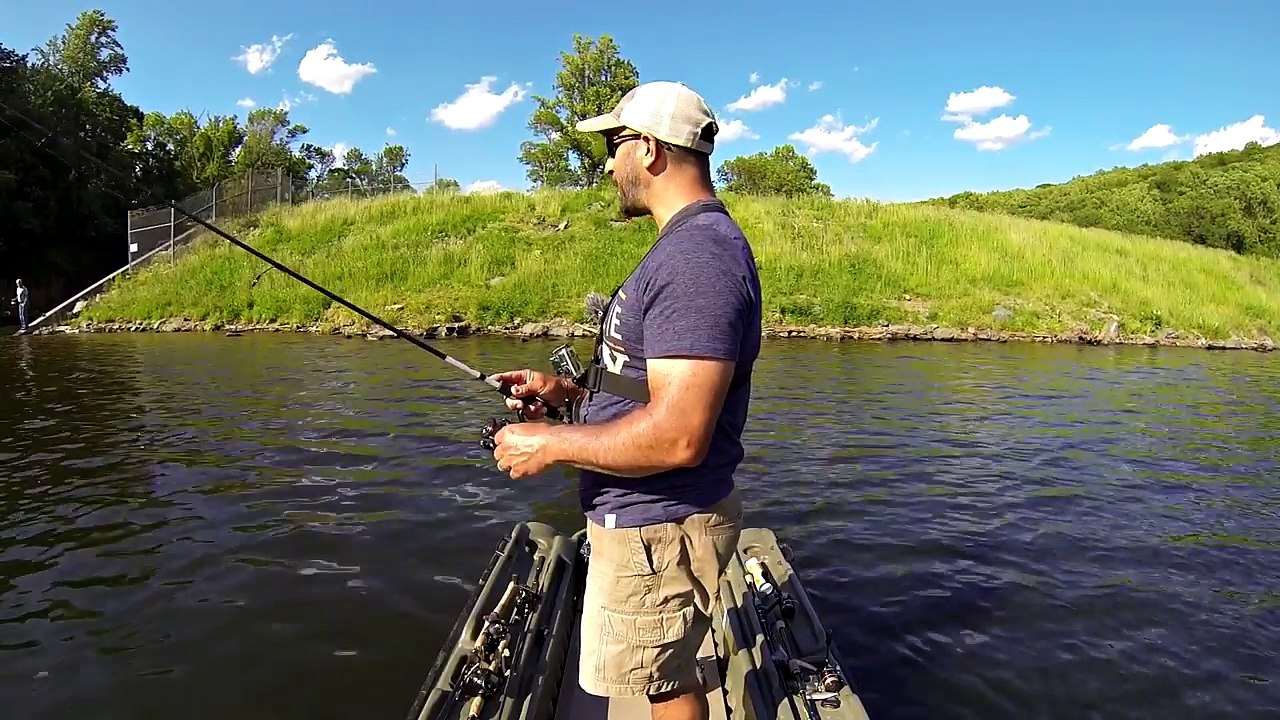 SUMMER BASS FISHING (My Little Mountain Gem!) Drop Shot!