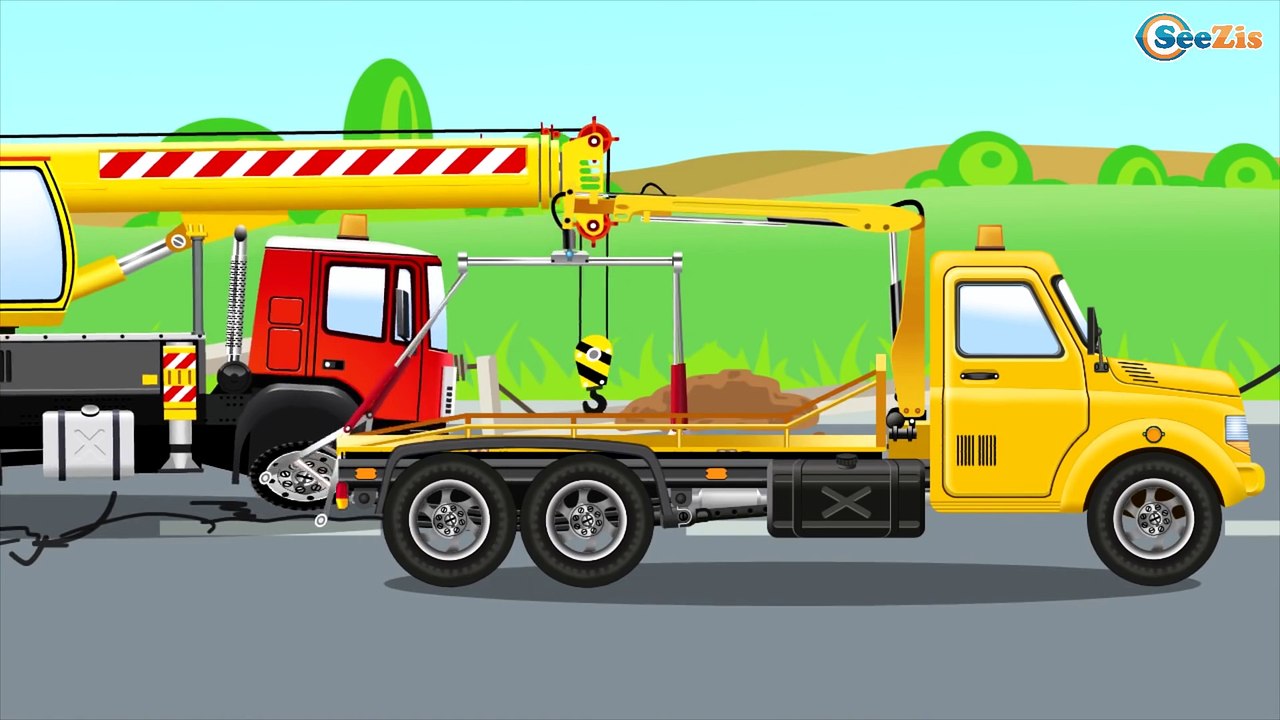 El Tractor - El Camión Curioso - Car cartoon - Tractors for children